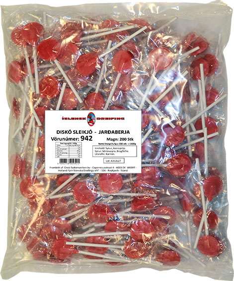 Diskó sleikjó vörunr. 942